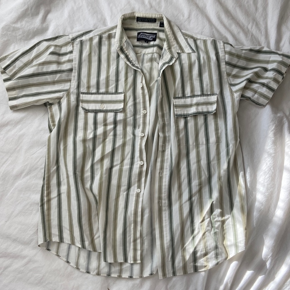 oversized grandpa button-up🎍🪐